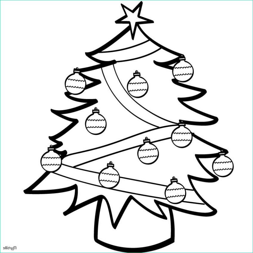 coloriages sapin