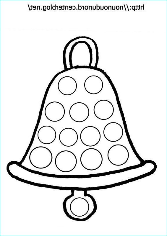1871 coloriage cloche de paques pour gommettes par nounoudunord