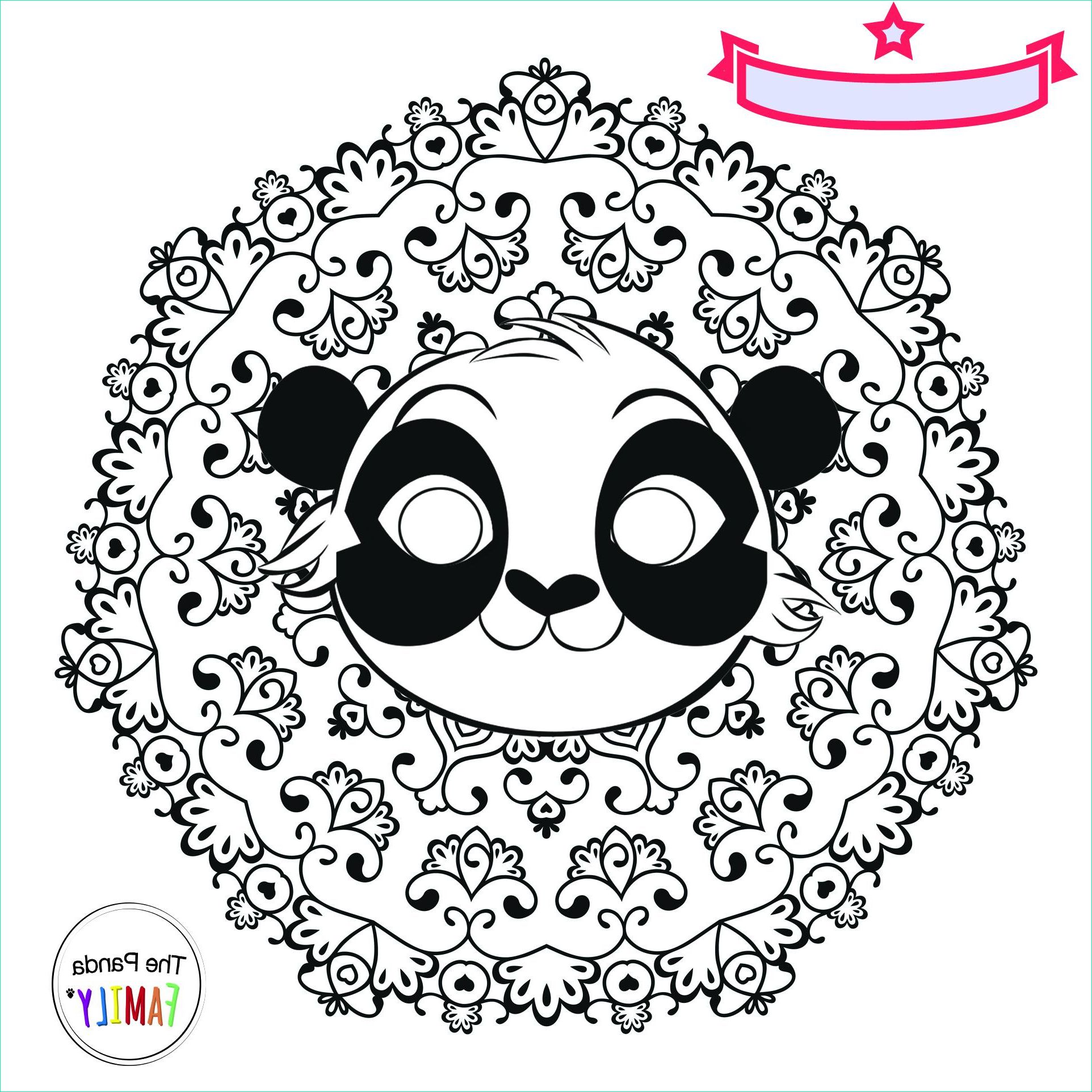 15 localement coloriage panda mandala pics