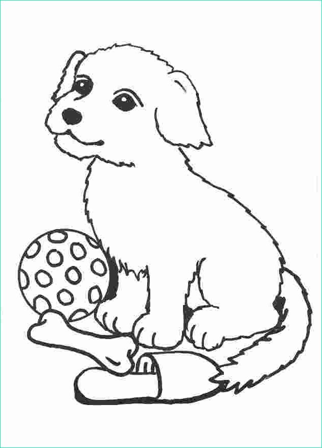 coloriage chien assis dessin gratuit a imprimer concernant dessin de chien facile et mignon