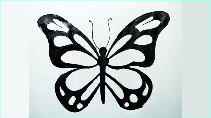 le dessin de papillon milles images et idees
