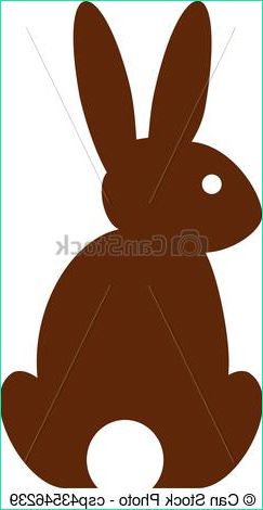 simple bunny silhouette