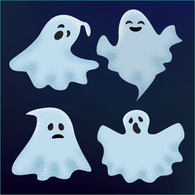 fantome vector illustration monstre effrayant personnage halloween effrayant personnage dessin anime