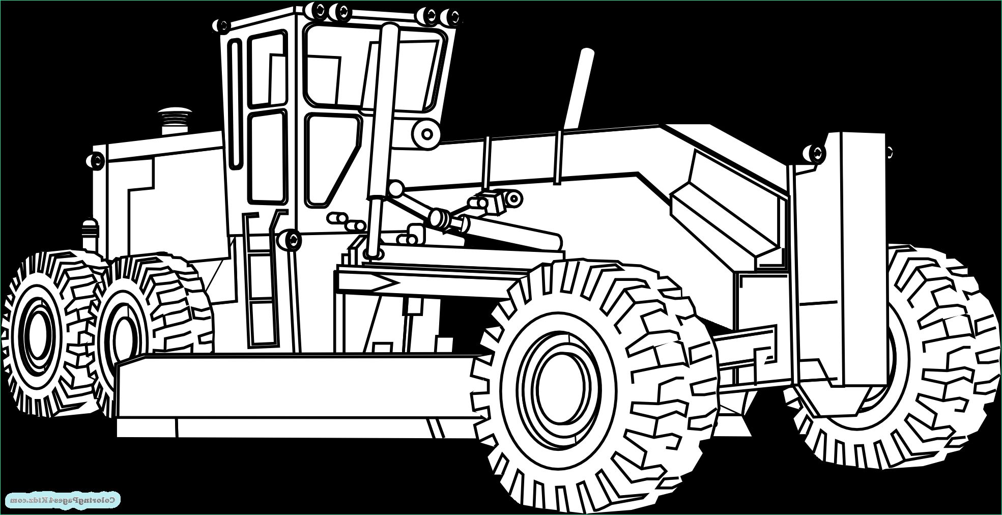 tractor coloring pages 1048