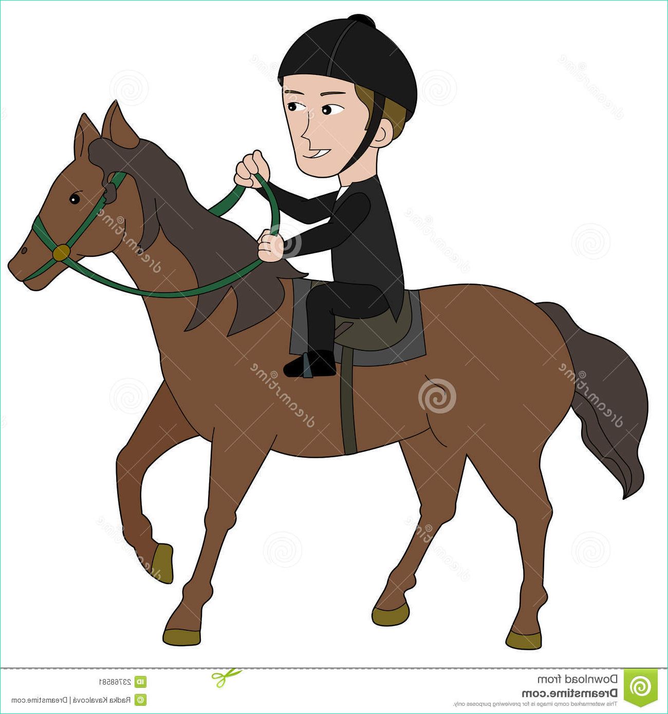 image stock dessin anim d quitation de horseback image