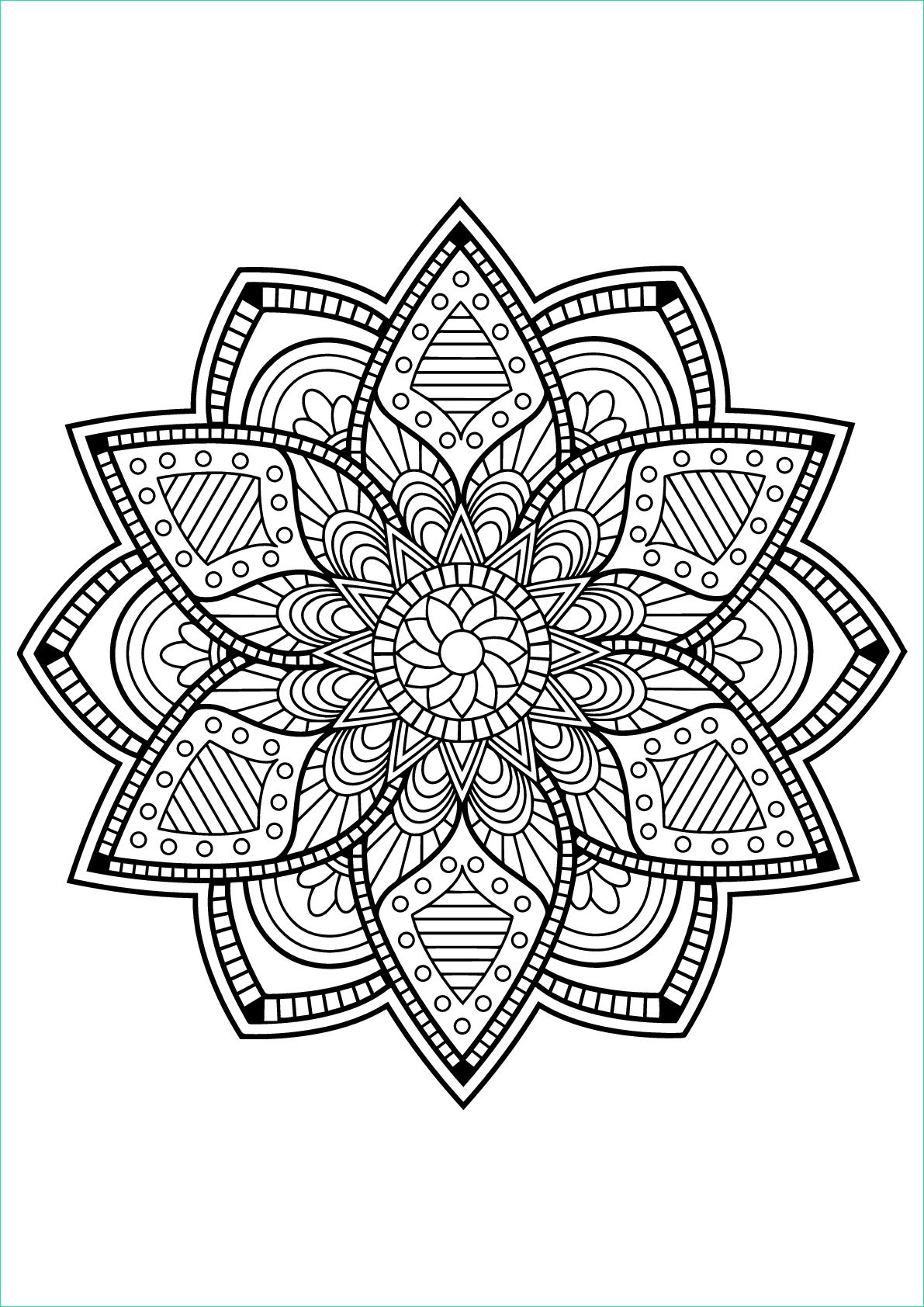 image=mandalas mandala from free coloring book for adults 24 1