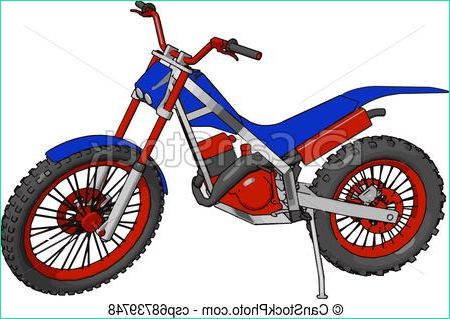 derniere dessin moto cross couleur