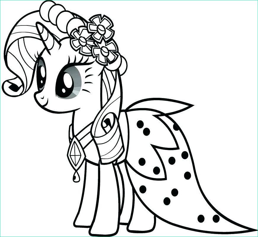 wow coloriage my little pony rarity